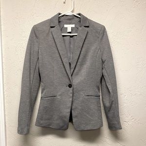 H&M women’s suit coat jacket work top sz 4 blazer
